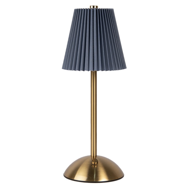 Gabriël Tischlampe Ø 12x30 cm Blau Metall