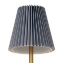 Gabriël Tischlampe Ø 12x30 cm Blau Metall