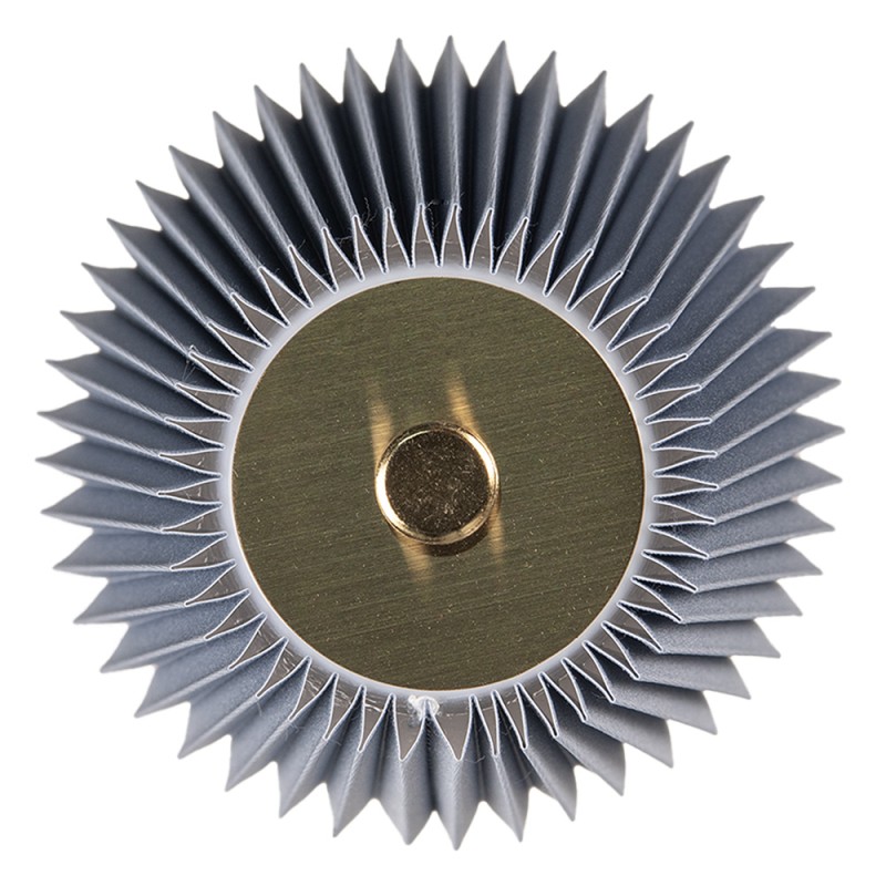 Gabriël Tischlampe Ø 12x30 cm Blau Metall