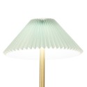 Gabriël Lampe de table Ø 16x30 cm Vert Métal