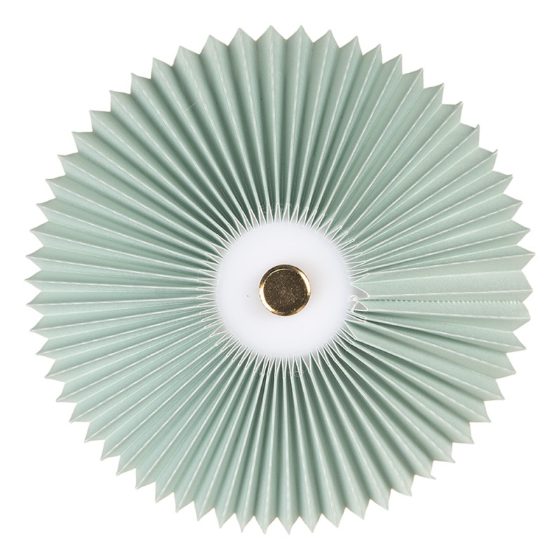 Gabriël Lampe de table Ø 16x30 cm Vert Métal
