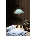 Gabriël Lampe de table Ø 16x30 cm Vert Métal