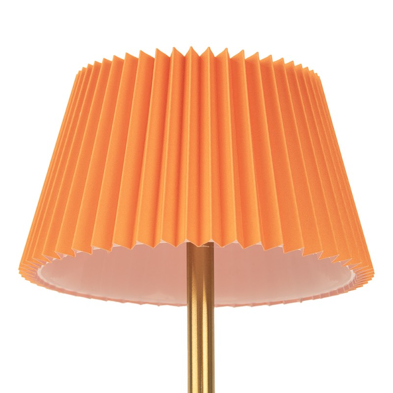Gabriël Lampada da tavolo 14x31 cm Arancione Metallo