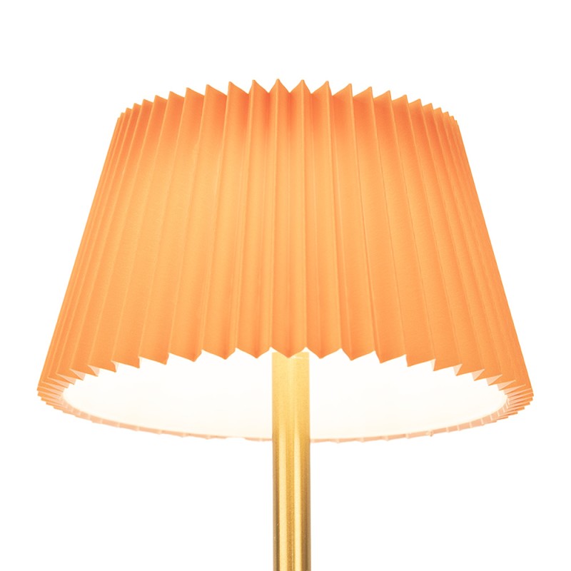 Gabriël Lampada da tavolo 14x31 cm Arancione Metallo