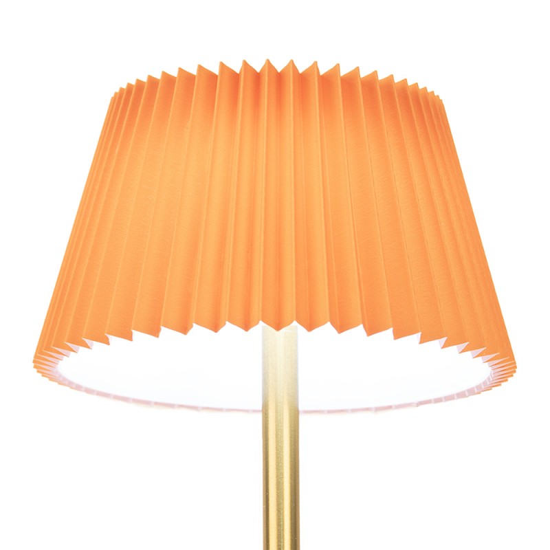 Gabriël Lampada da tavolo 14x31 cm Arancione Metallo