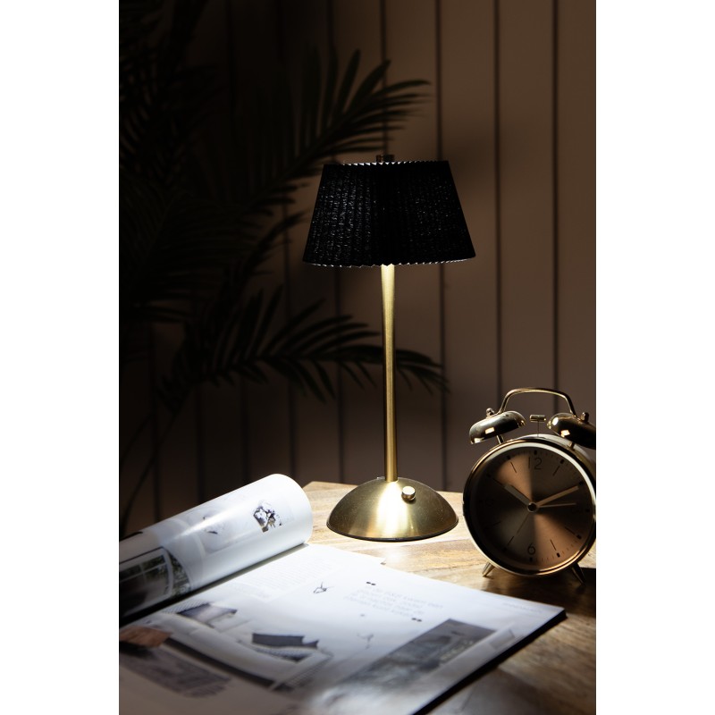 Gabriël Lampe de table 14x31 cm Noir Métal