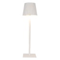Gabriël Table Lamp Ø 12x41 cm White Metal
