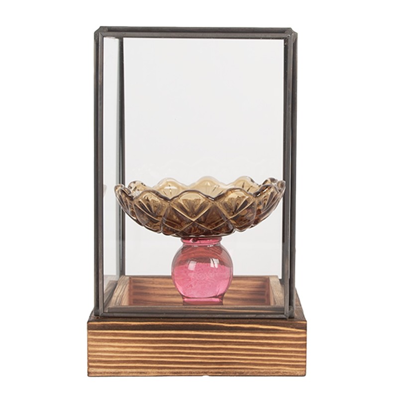 Clayre & Eef Dekorative Anzuchtkasten 12x12x19 cm Transparant Glas