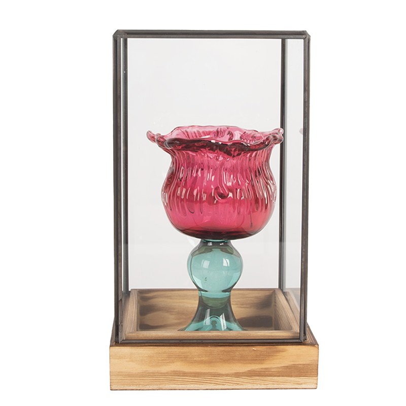 Clayre & Eef Decorative Propagation Box 14x14x24 cm Transparent Glass