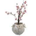 Clayre & Eef Pot de fleurs 22x21x17 cm Vert Terre cuite