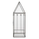 Clayre & Eef Décoration Boîte de croissance 15x15x45 cm Transparent Métal