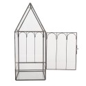 Clayre & Eef Contenitore per la propagazione decorativo 15x15x38 cm Trasparente Metallo