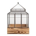Clayre & Eef Contenitore per la propagazione decorativo 21x21x32 cm Trasparente Vetro