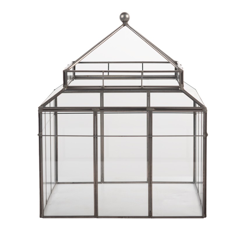Clayre & Eef Contenitore per la propagazione decorativo 21x21x32 cm Trasparente Vetro