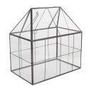 Clayre & Eef Decoratie Kweekkastje 25x16x26 cm Transparant Metaal