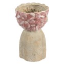 Clayre & Eef Pot de fleurs 16x15x25 cm Beige Terre cuite