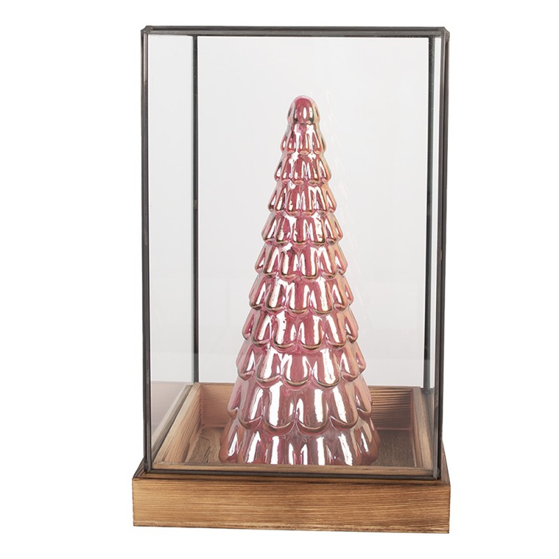 Clayre & Eef Decoratie Kweekkastje 19x19x30 cm Transparant Glas