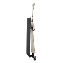 Clayre & Eef Kreidetafel 37x14x113 cm Beige Metall