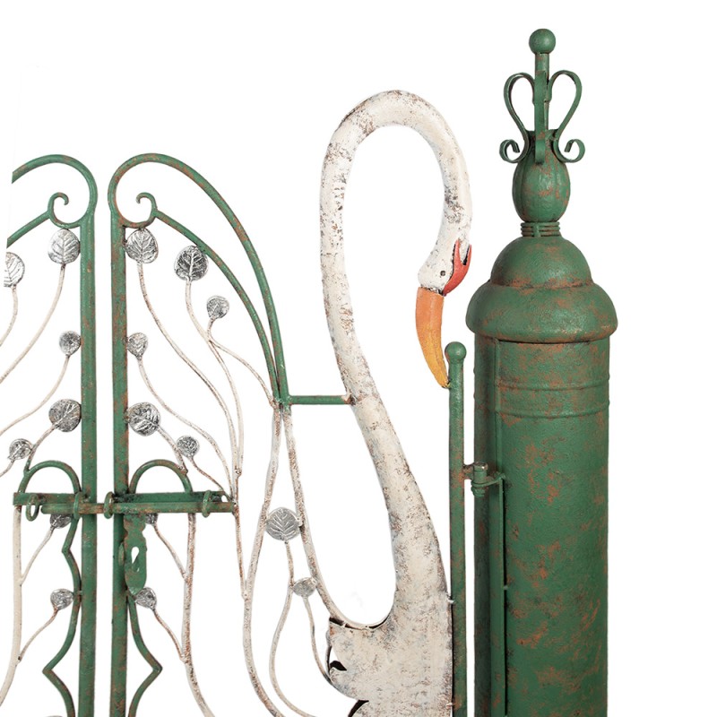 Clayre & Eef Tuinpoort 132x31x138 cm Groen Metaal