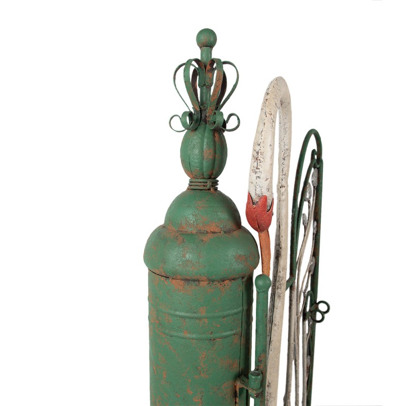 Clayre & Eef Tuinpoort 132x31x138 cm Groen Metaal