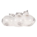 Clayre & Eef Decorative Figurine Cats 27x16x10 cm Grey Ceramic No Shape