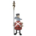 Clayre & Eef Statuetta decorativa Mouse 35x27x109 cm Grigio Metallo