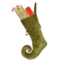 Clayre & Eef Calze di Natale 24x7x46 cm Rosso Sintetico