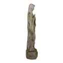 Clayre & Eef Statuetta decorativa Maria 15x15x67 cm Beige Plastica