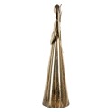 Clayre & Eef Statuetta decorativa Angelo 29x18x68 cm Color oro Metallo