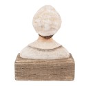 Clayre & Eef Dekorationsfigur Matrose 16x8x20 cm Beige Holz