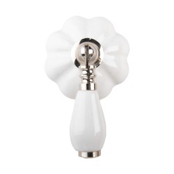Clayre & Eef Pomello 5x4x8 cm Bianco Ceramica