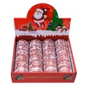 Clayre & Eef Ruban de Noël 38 mm Blanc Rouge Synthétique