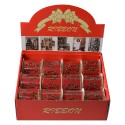 Clayre & Eef Weihnachtsband 63 mm x 5 m Rot Synthetisch