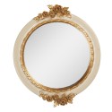 Clayre & Eef Miroir 17x2x20 cm Beige Plastique