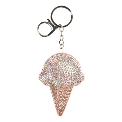 Clayre & Eef Keychain 6x2x15 cm Gold colored Synthetic