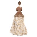 Clayre & Eef Statuetta decorativa Donna 8x7x23 cm Beige Plastica