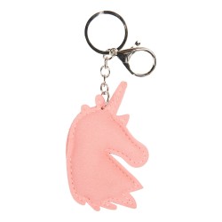 Clayre & Eef Keychain Unicorn 6x2x14 cm Pink Synthetic