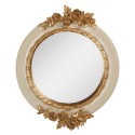 Clayre & Eef Miroir 14x2x16 cm Beige Plastique