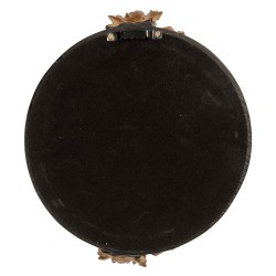 Clayre & Eef Miroir 17x2x20 cm Noir Plastique