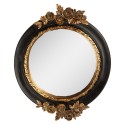 Clayre & Eef Mirror 14x2x16 cm Black Plastic