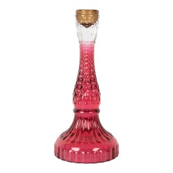 Clayre & Eef Chandelier Ø 10x22 cm Rose Verre