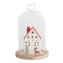 Clayre & Eef Cloche Ø 12x19 cm Transparent Verre