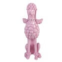 Clayre & Eef Image de décoration Chien Caniche 13x17x33 cm Rose Plastique