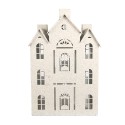 Clayre & Eef Image de décoration Maison 26x16x40 cm Beige Métal