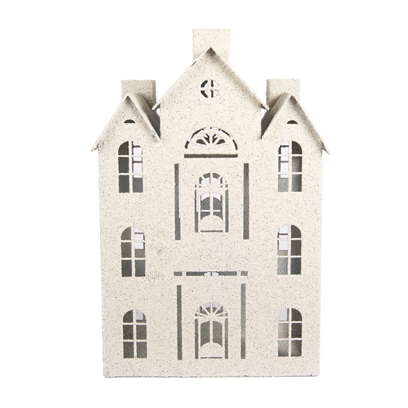 Clayre & Eef Image de décoration Maison 26x16x40 cm Beige Métal