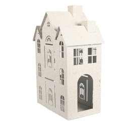 Clayre & Eef Image de décoration Maison 26x16x40 cm Beige Métal
