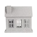 Clayre & Eef Image de décoration Maison 26x17x24 cm Gris Métal