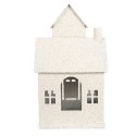Clayre & Eef Image de décoration Maison 18x14x31 cm Beige Métal