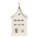 Clayre & Eef Image de décoration Maison 14x15x28 cm Beige Métal