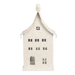 Clayre & Eef Image de décoration Maison 14x15x28 cm Beige Métal